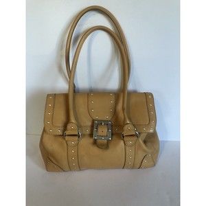 Michael Kors Silver Studded Vintage Bag See Pictures For Flaws